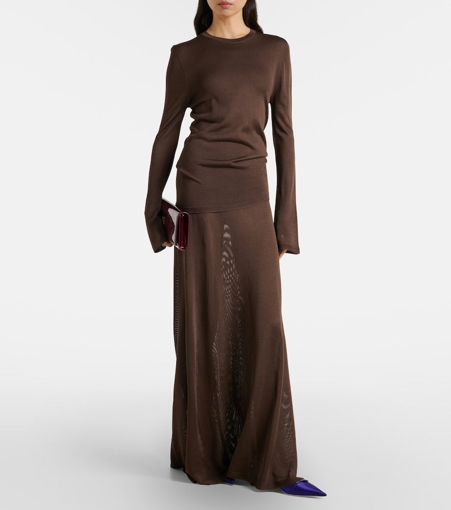 Tom Ford Mesh maxi skirt - Tom Ford - Modalova