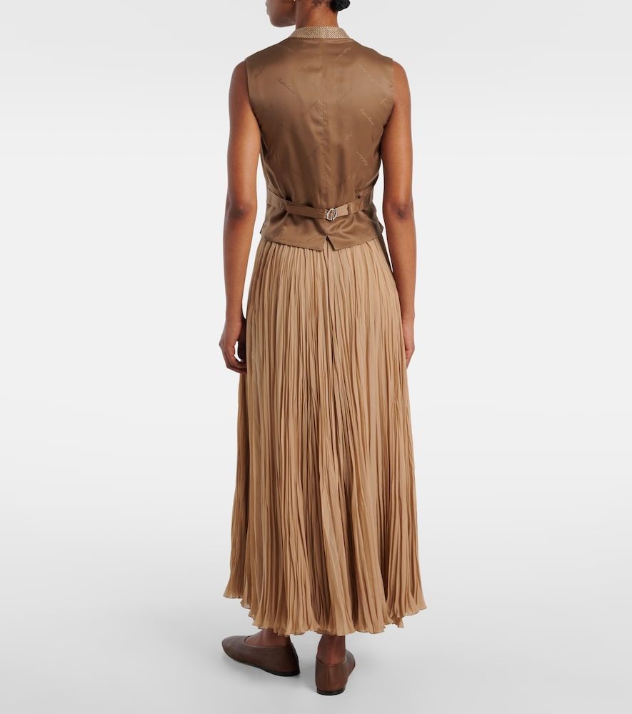 Weste Holland aus Leinen-Tweed - Ralph Lauren Collection - Modalova