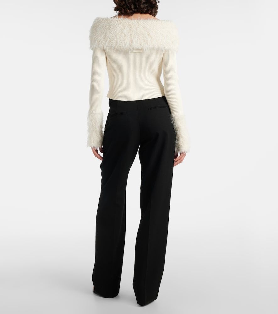 Top in maglia a coste - Jean Paul Gaultier - Modalova