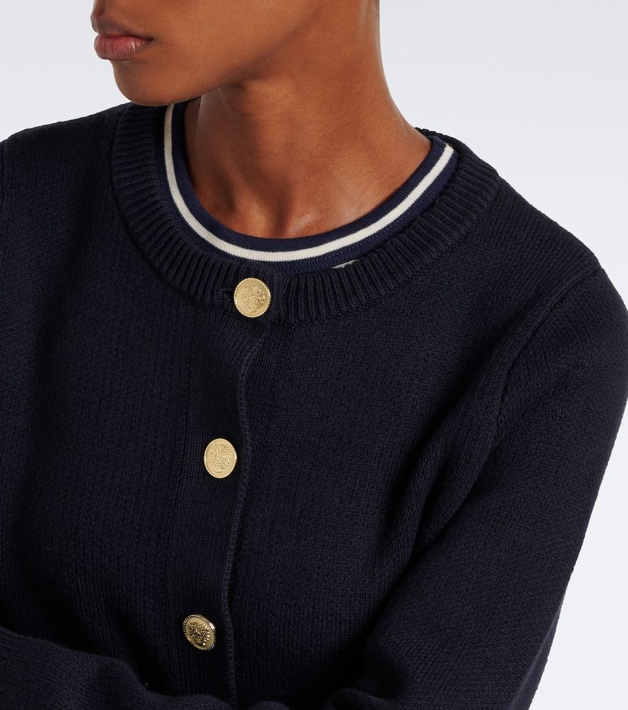 Cardigan Mahal in cotone e cashmere - Velvet - Modalova