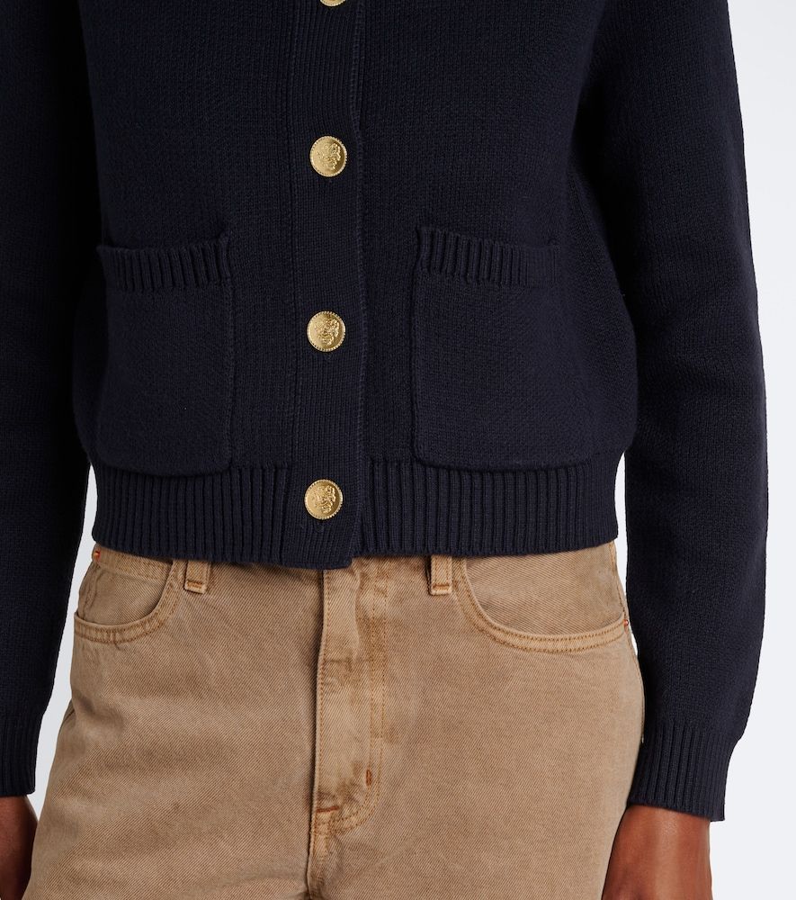 Cardigan Mahal in cotone e cashmere - Velvet - Modalova