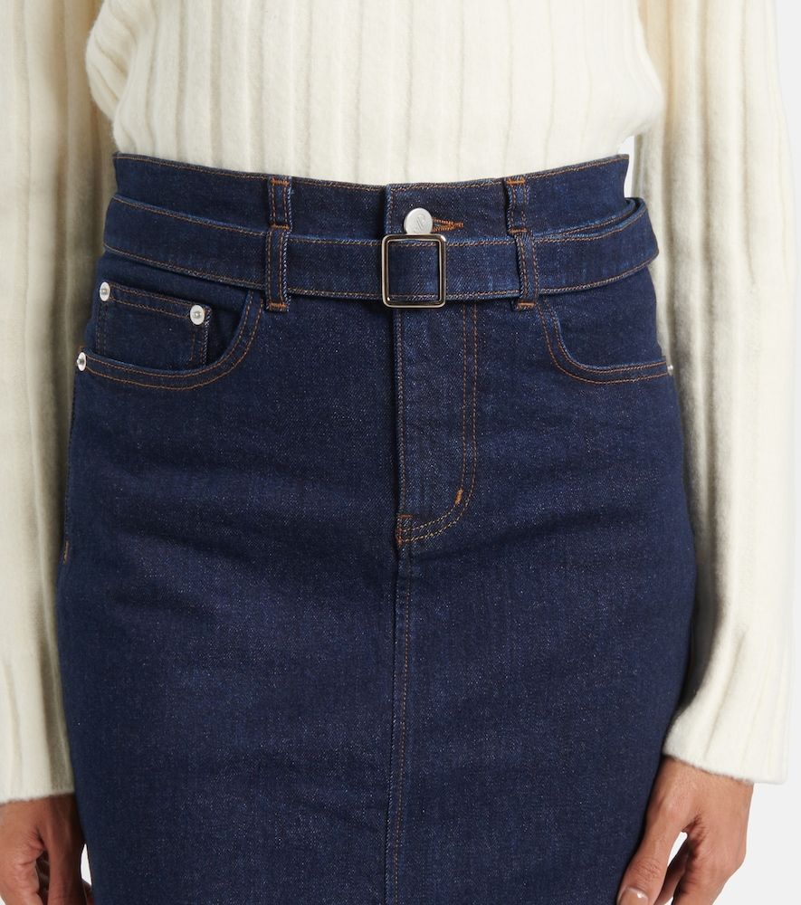 Midirock Calder aus Denim - Proenza Schouler - Modalova