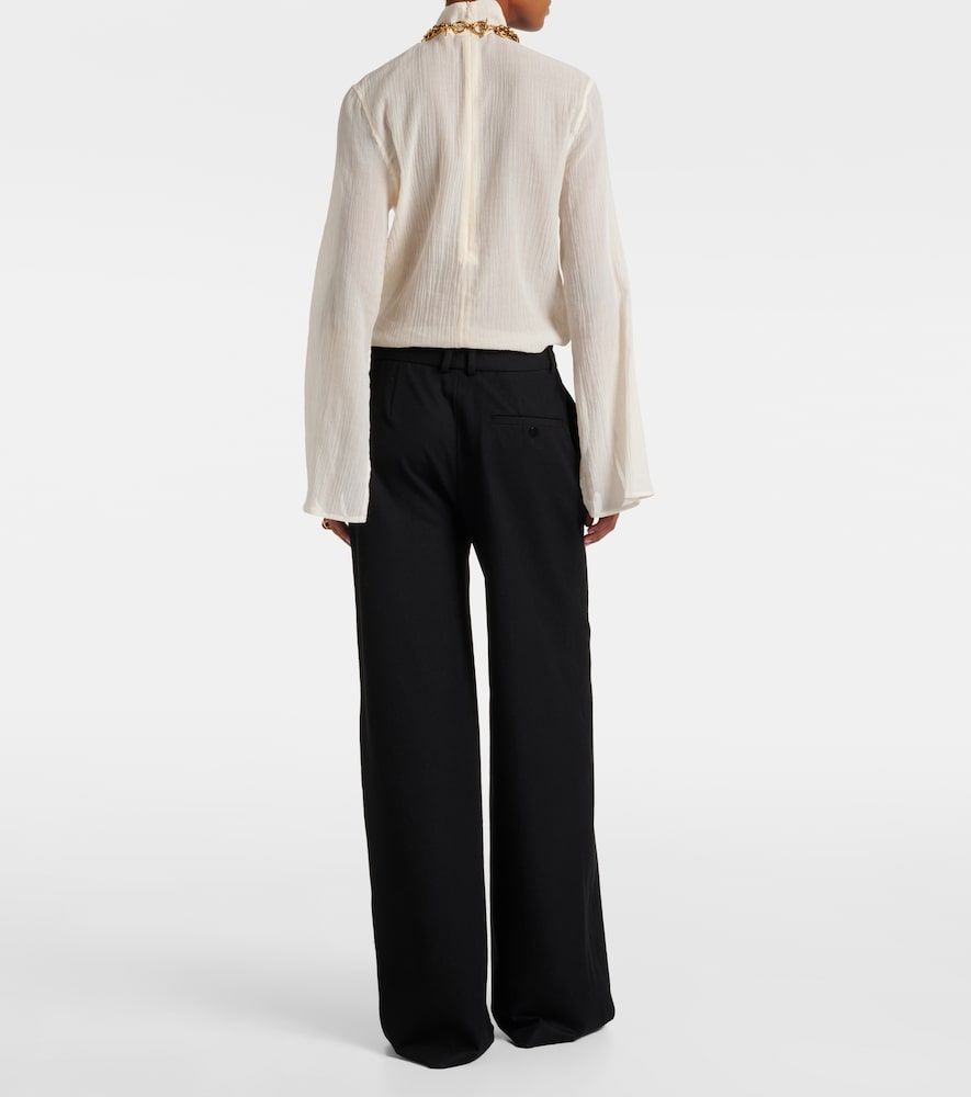 Pantalones anchos Yukio de gabardina - Joseph - Modalova