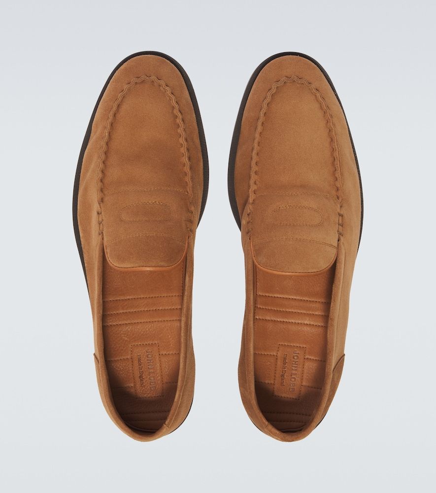 John Lobb Pace suede loafers - John Lobb - Modalova
