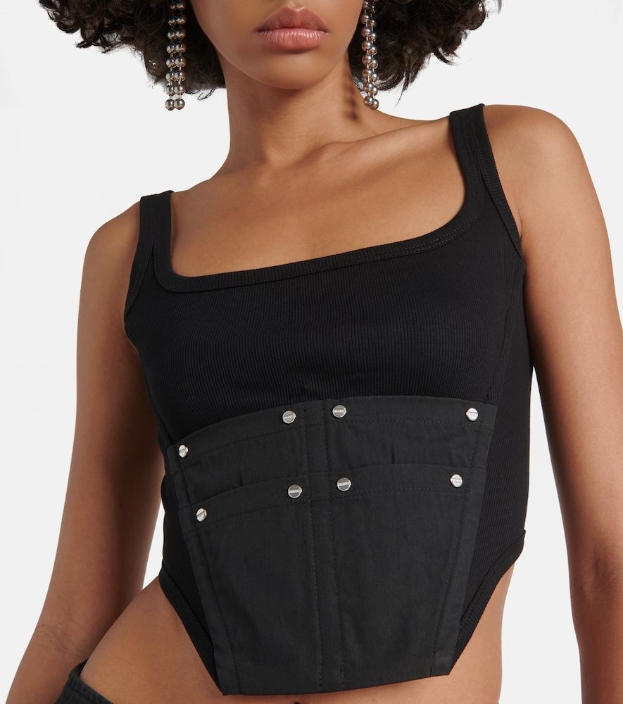 Top a corsetto Workwear in cotone - Dion Lee - Modalova