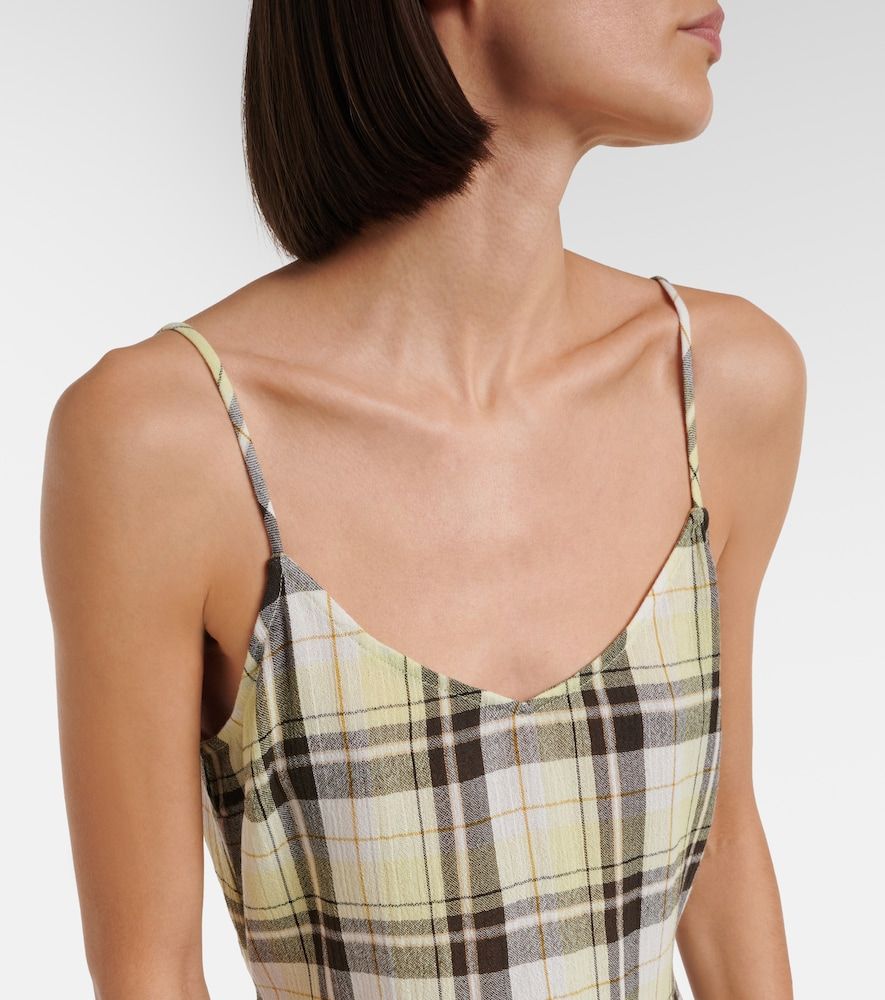 Abito sottoveste Evelyn a quadri - Proenza Schouler - Modalova