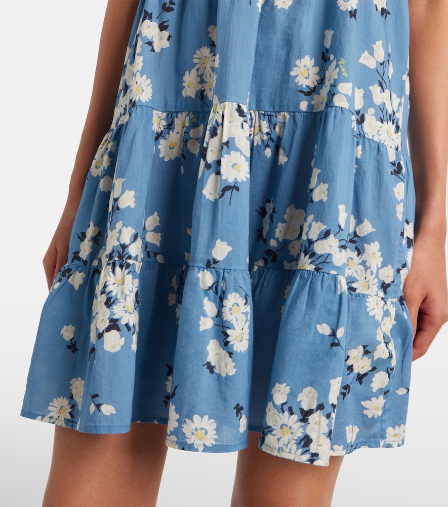 Vestido corto Sidney de algodón floral - Rixo - Modalova