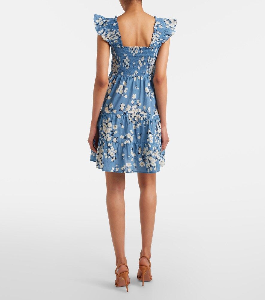 Vestido corto Sidney de algodón floral - Rixo - Modalova