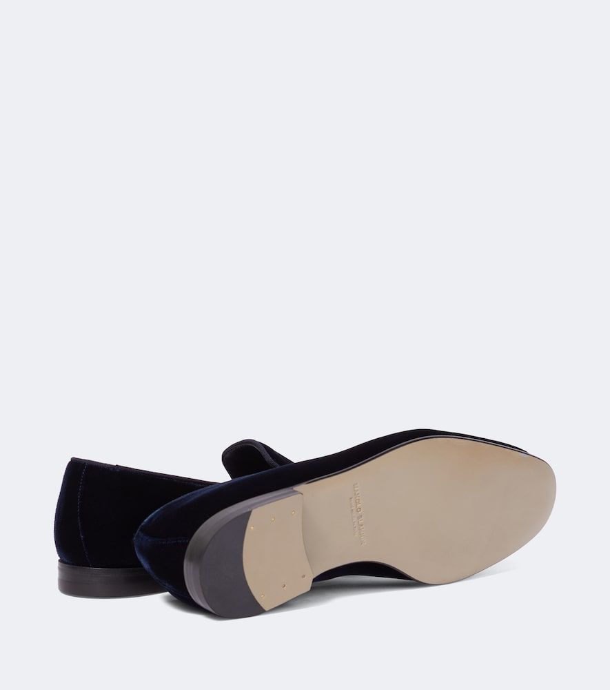 Slip-Ons Mario aus Samt - Manolo Blahnik - Modalova