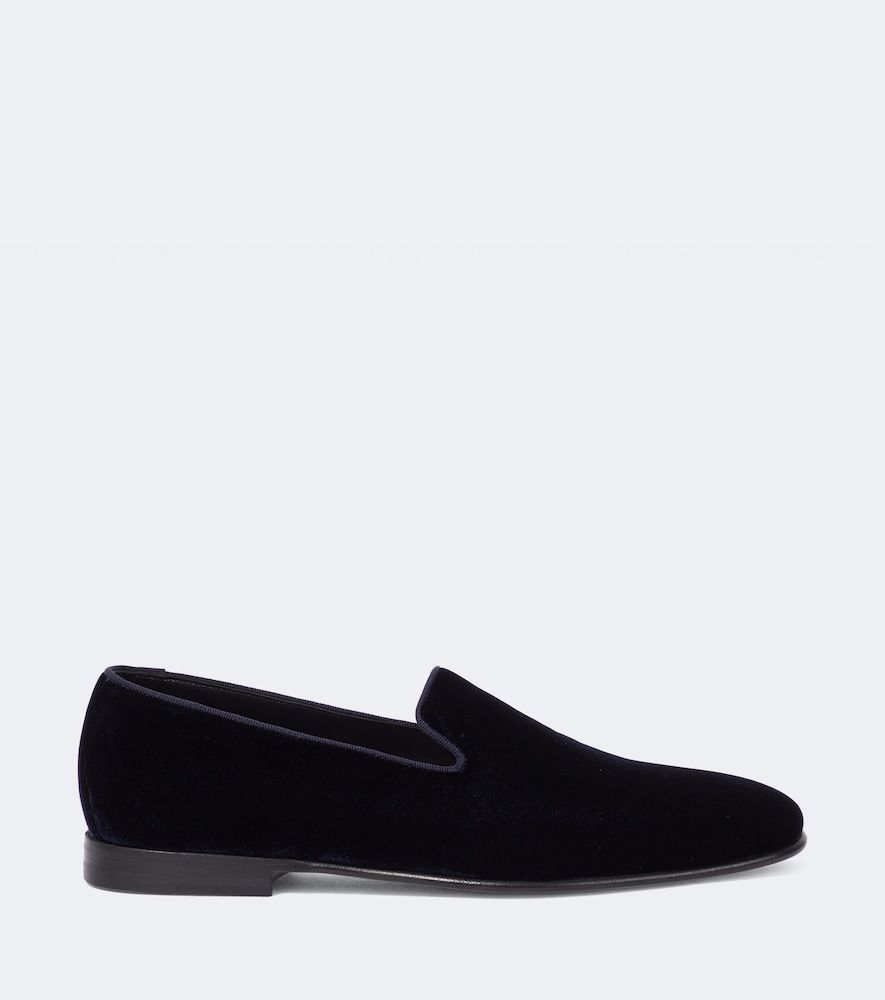 Slip-Ons Mario aus Samt - Manolo Blahnik - Modalova