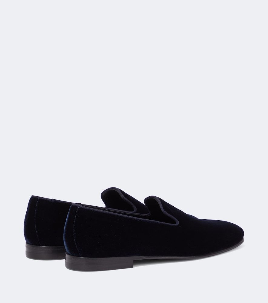 Slip-Ons Mario aus Samt - Manolo Blahnik - Modalova