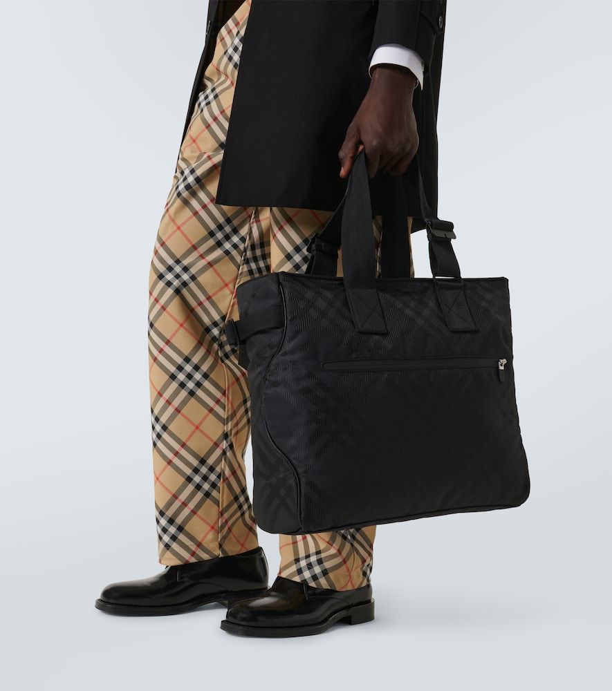 Borsa in jacquard Check - Burberry - Modalova