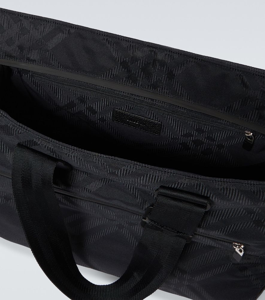 Borsa in jacquard Check - Burberry - Modalova