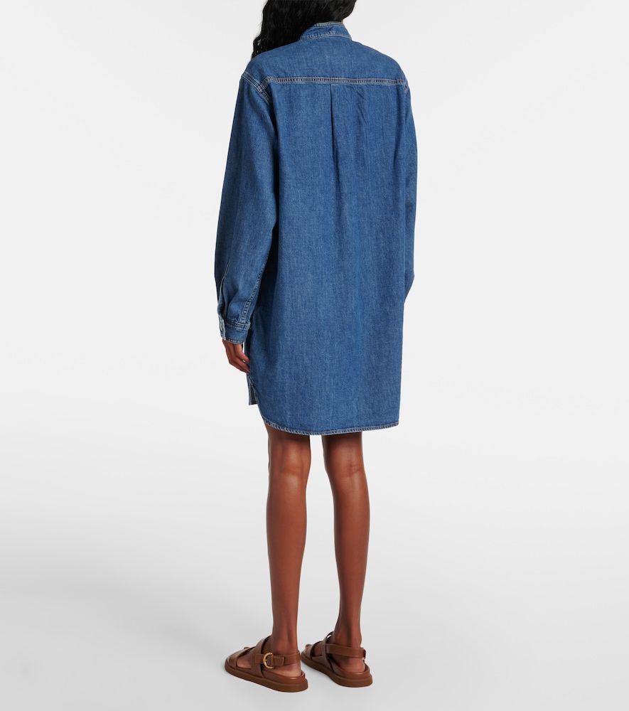 Abito chemisier di jeans Double Pocket - Frame - Modalova