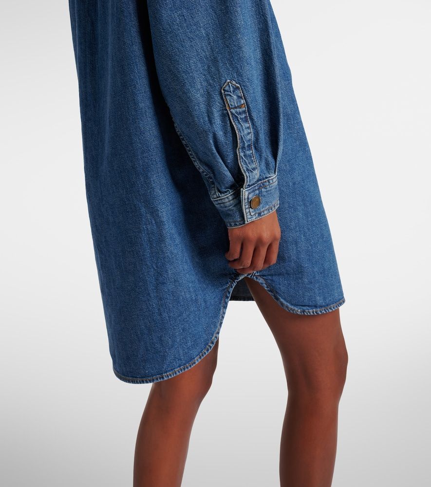 Vestido camisero Double Pocket de denim - Frame - Modalova