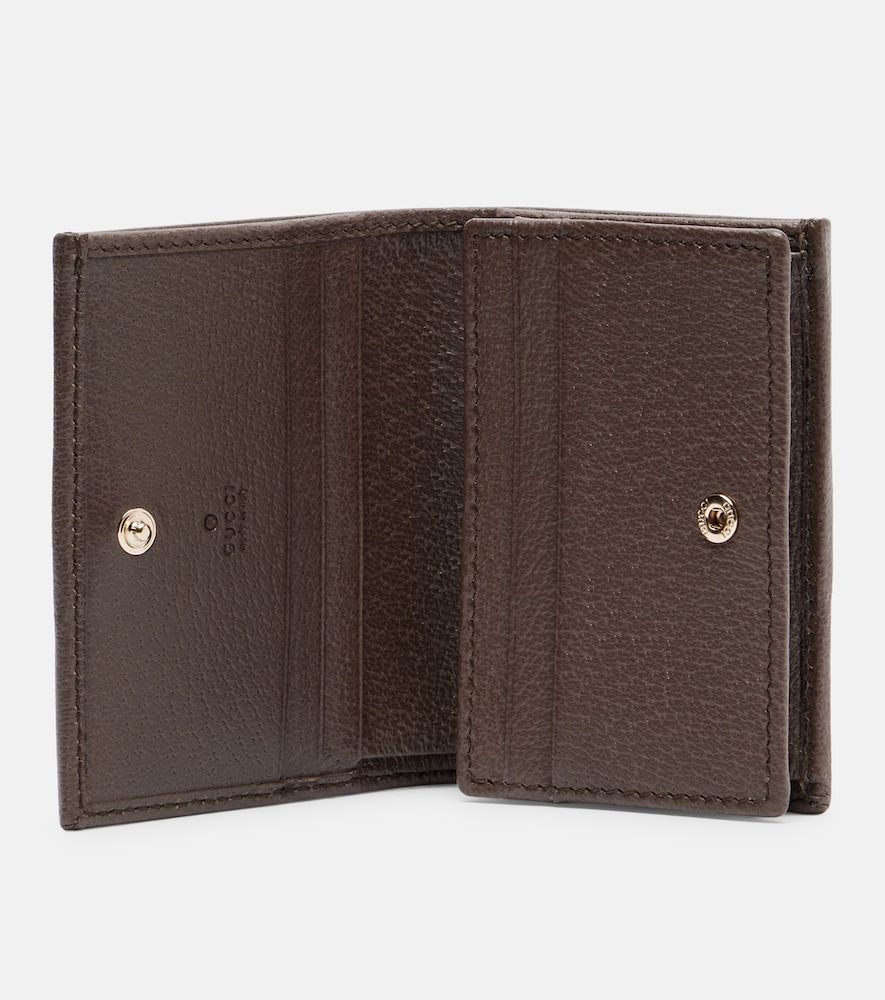 Cartera Ophidia Small con piel y GG - Gucci - Modalova