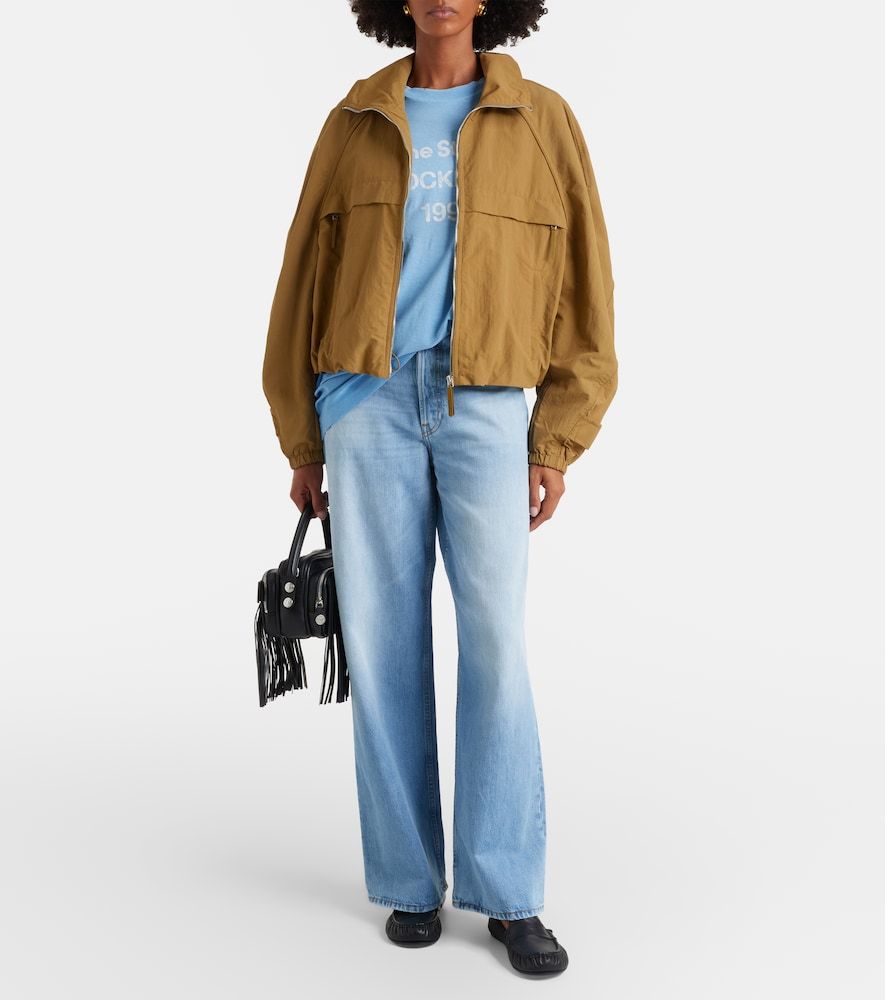 Jeans 1981 a gamba larga e vita media - Acne Studios - Modalova