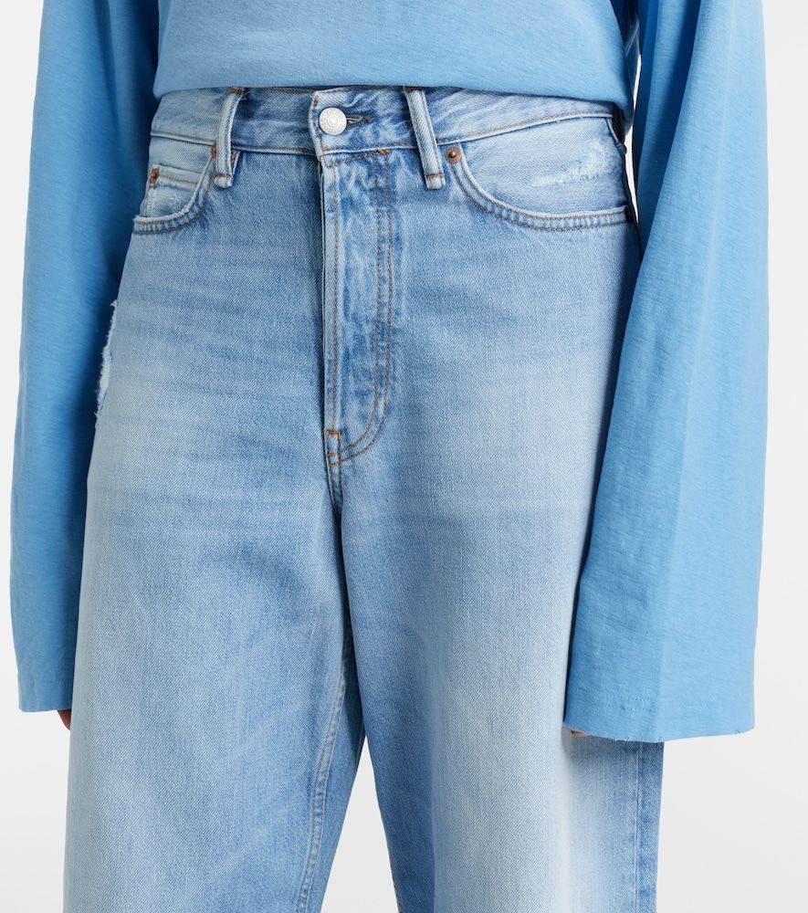 Jeans 1981 a gamba larga e vita media - Acne Studios - Modalova