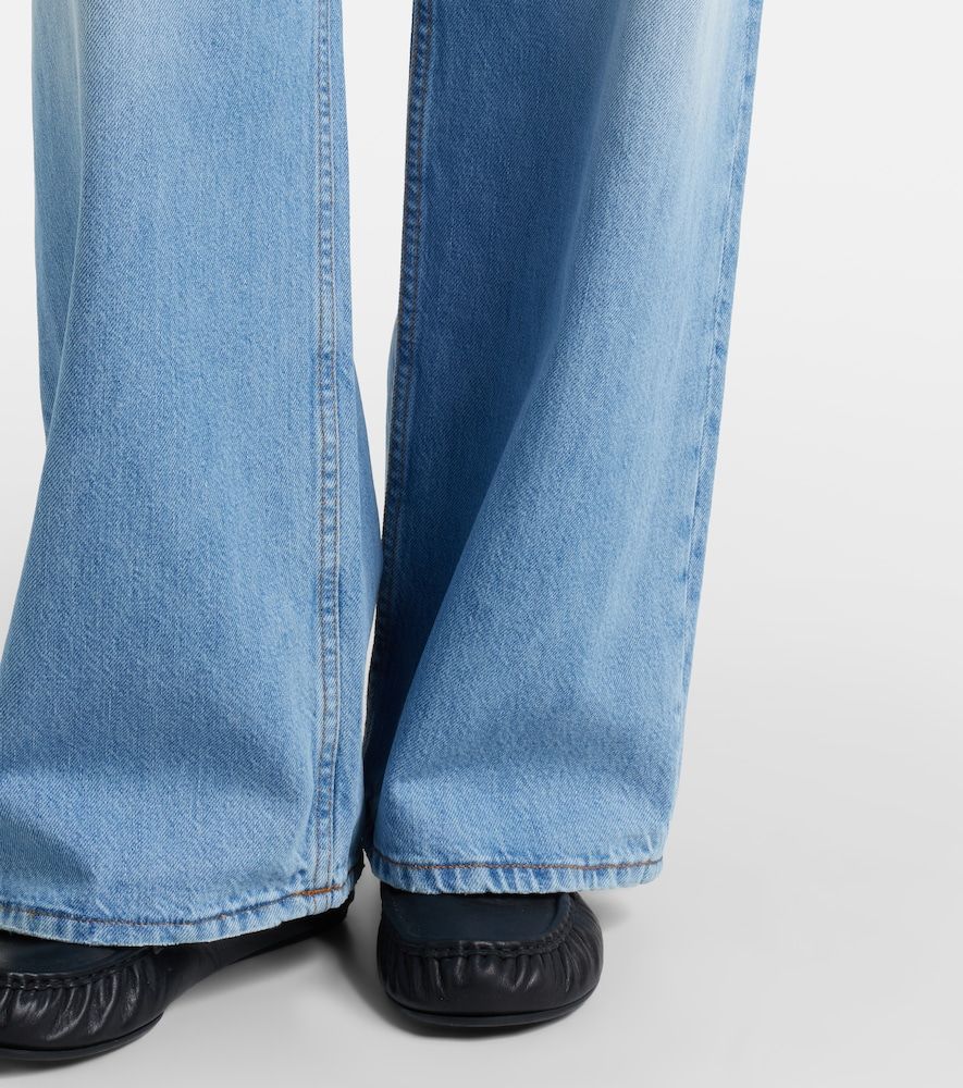Jeans 1981 a gamba larga e vita media - Acne Studios - Modalova