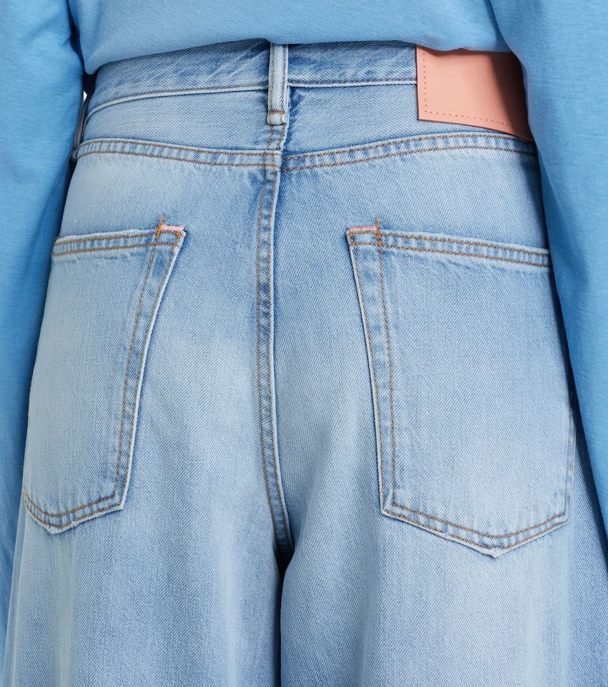 Mid-Rise Wide-Leg Jeans 1981 - Acne Studios - Modalova