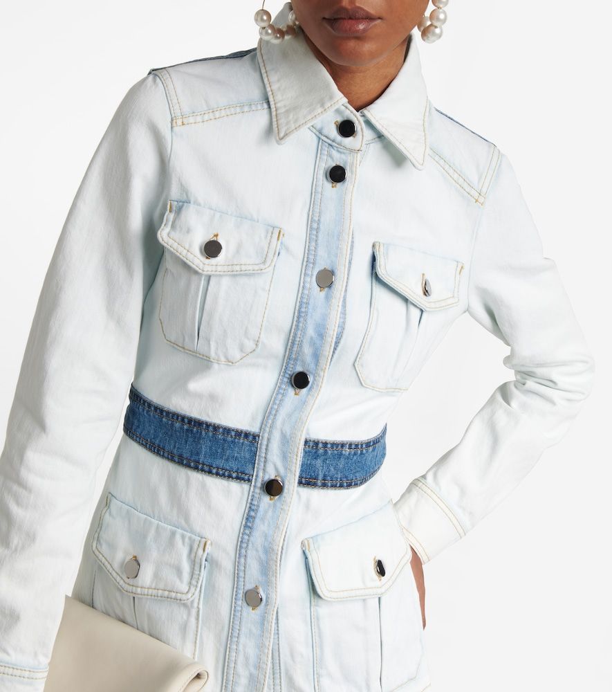 Chaqueta Denim Love en denim patchwork - Dorothee Schumacher - Modalova