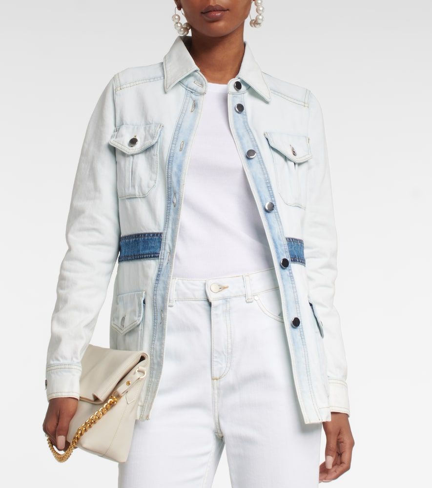 Chaqueta Denim Love en denim patchwork - Dorothee Schumacher - Modalova