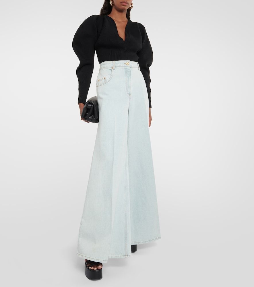 Jeans flared de tiro alto - Nina Ricci - Modalova