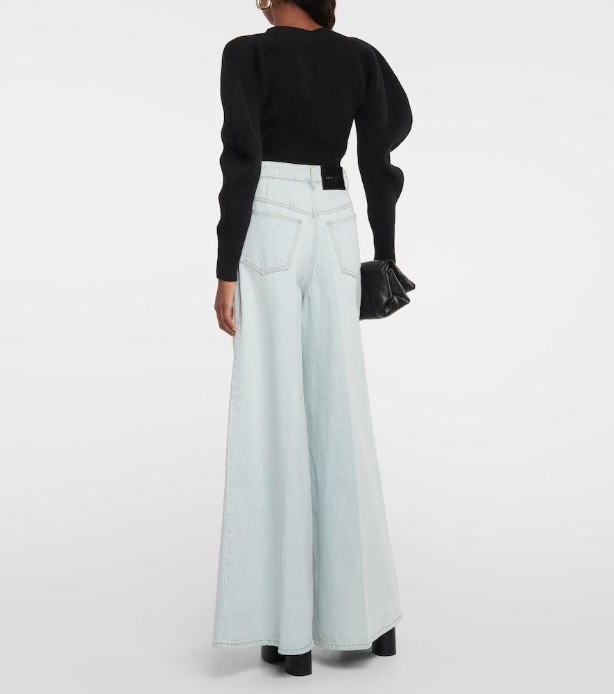 Jeans flared de tiro alto - Nina Ricci - Modalova