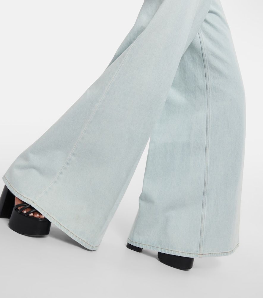 Jeans flared de tiro alto - Nina Ricci - Modalova