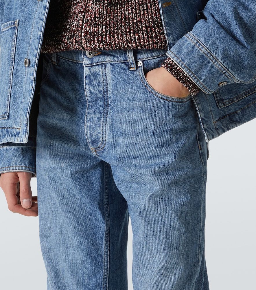 Jeans regular a vita media - Bottega Veneta - Modalova