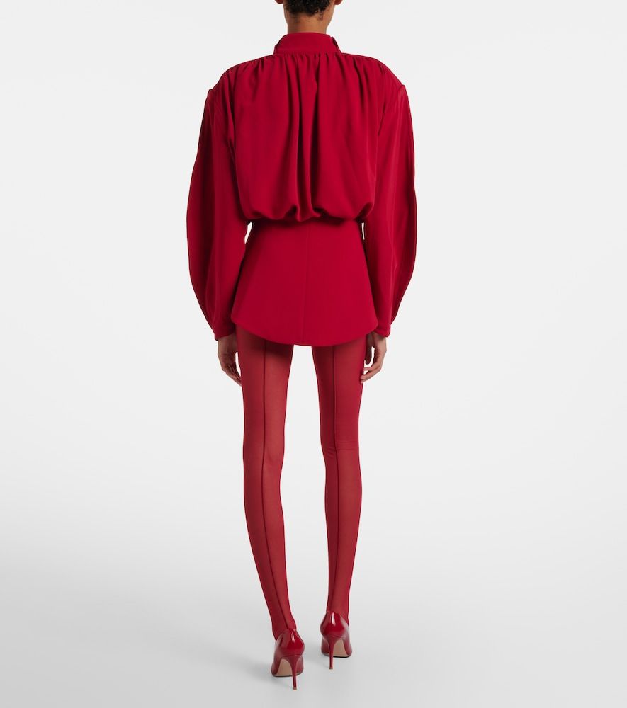 Mugler re/edit sheer tulle tights - Mugler - Modalova