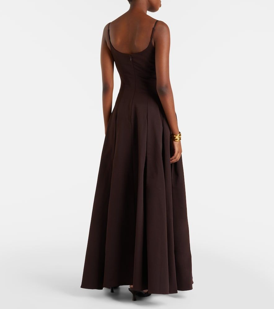 Vestido largo Joy en mezcla de algodón - Staud - Modalova