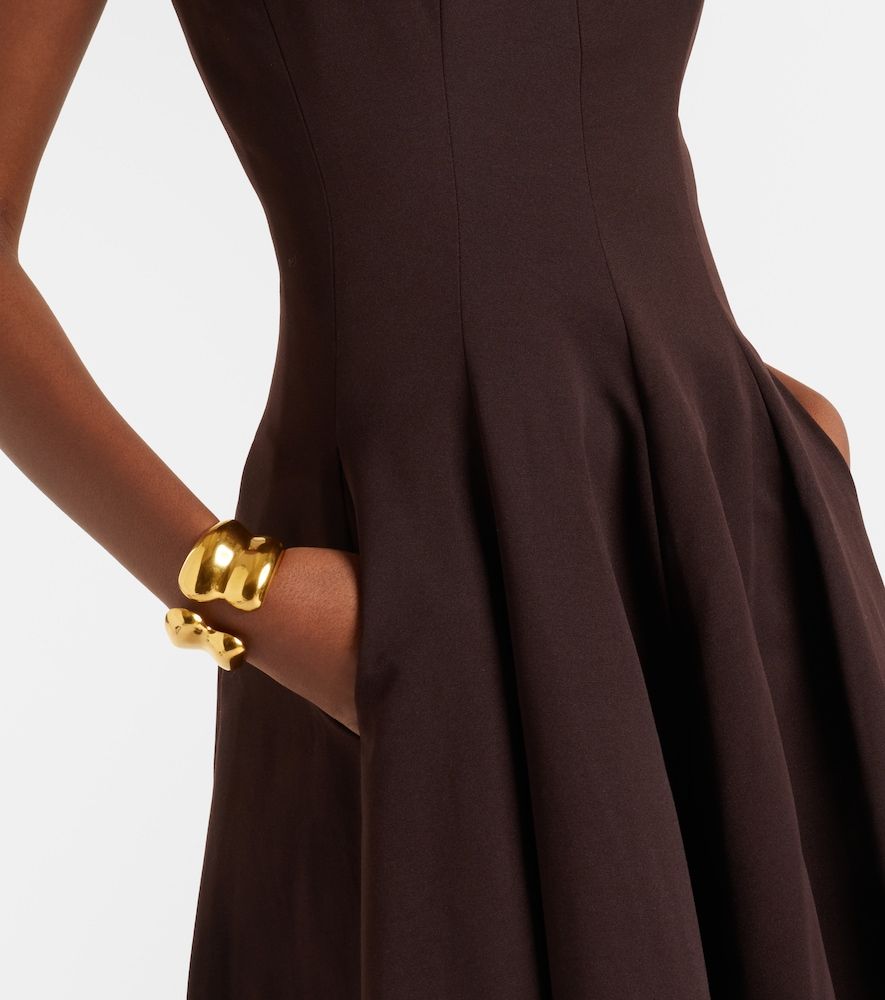 Vestido largo Joy en mezcla de algodón - Staud - Modalova