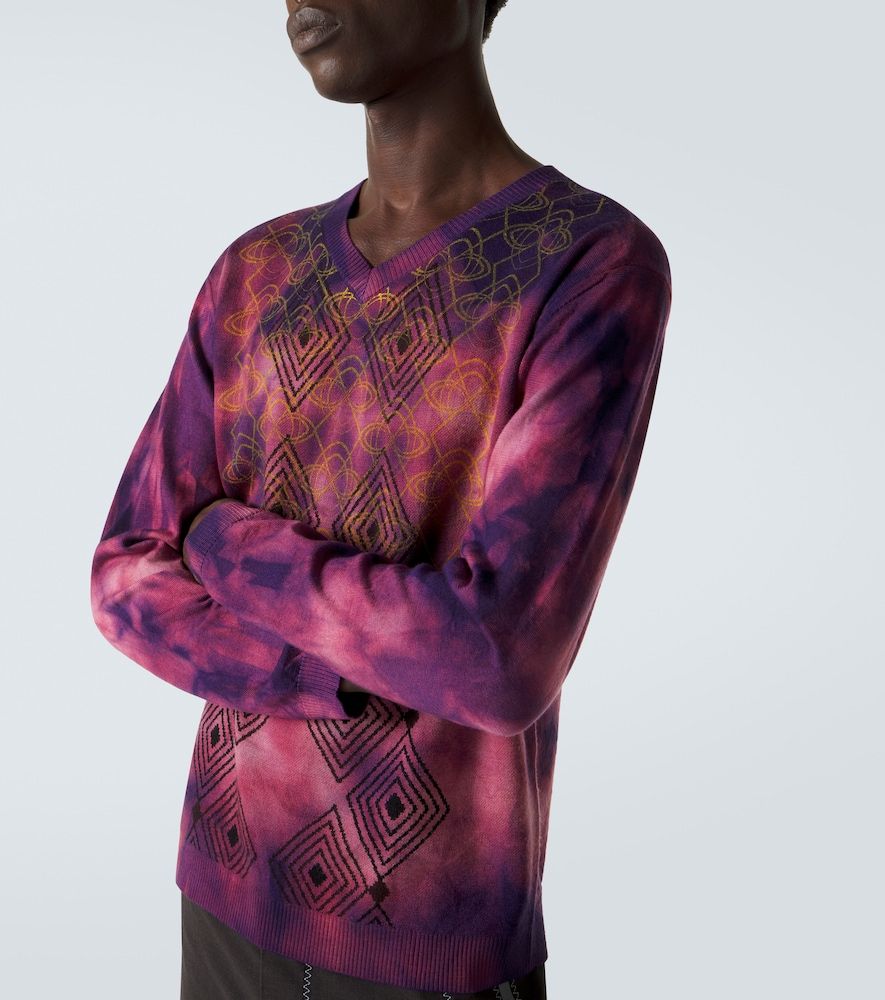 Jersey Hatha de lana con tie-dye - Kiko Kostadinov - Modalova
