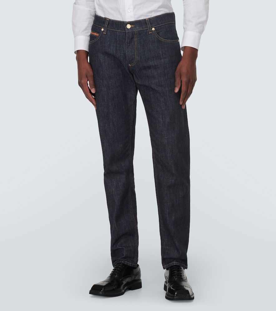 Jeans slim a vita media - Dolce&Gabbana - Modalova