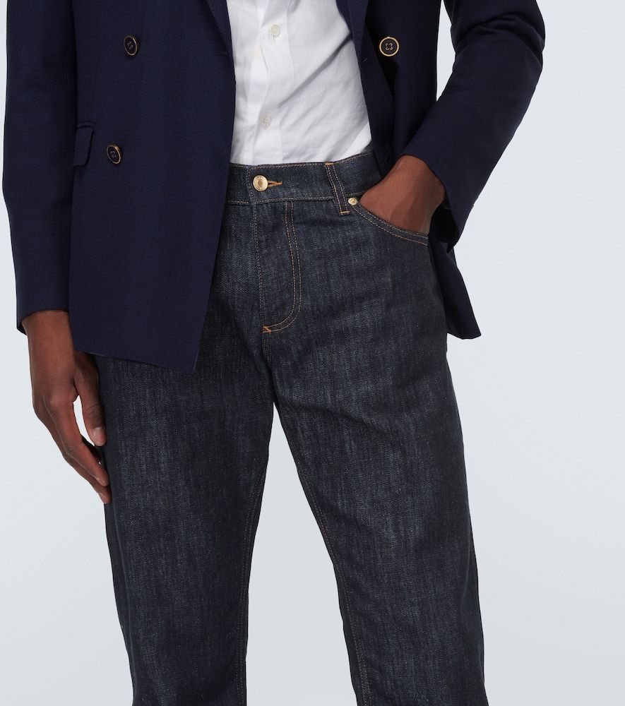 Jeans slim a vita media - Dolce&Gabbana - Modalova