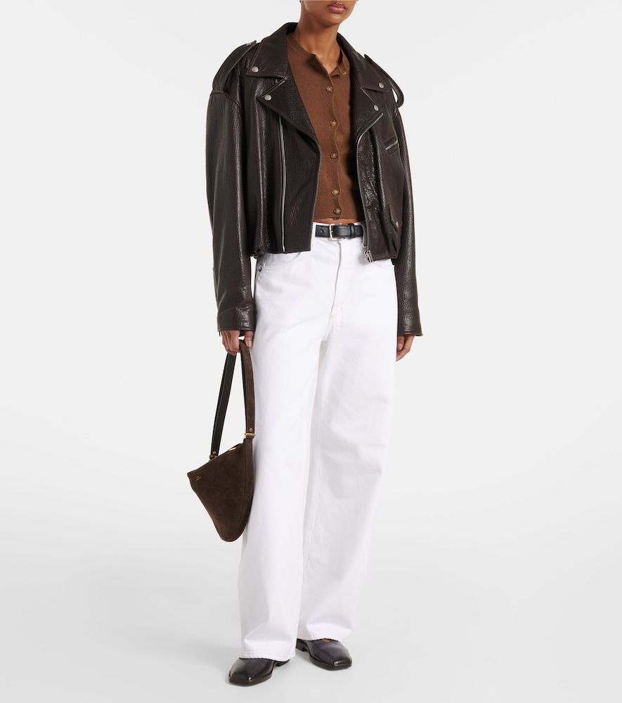 Mid-Rise Wide-Leg Jeans Low Curve - Agolde - Modalova