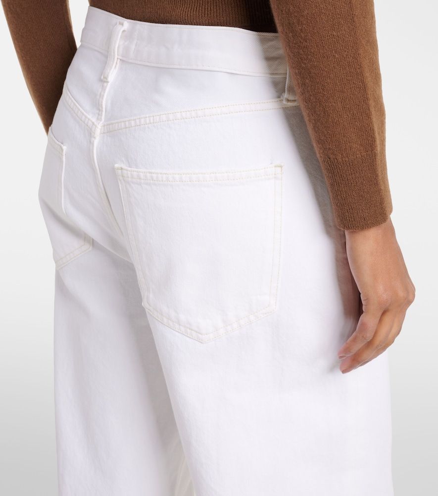 Mid-Rise Wide-Leg Jeans Low Curve - Agolde - Modalova