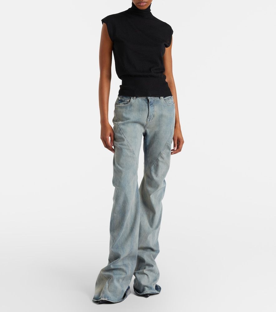 Top de cuello alto de lana virgen - Rick Owens - Modalova