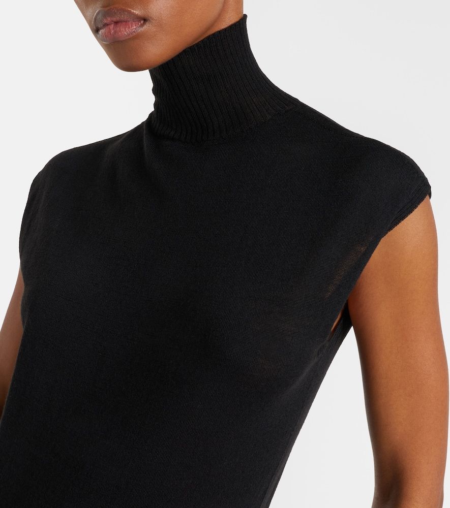 Top de cuello alto de lana virgen - Rick Owens - Modalova