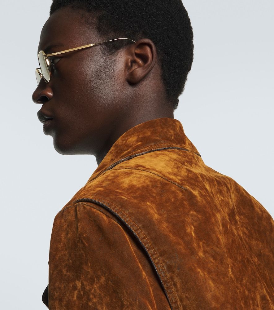 Runde Sonnenbrille Signature C - Cartier Eyewear Collection - Modalova
