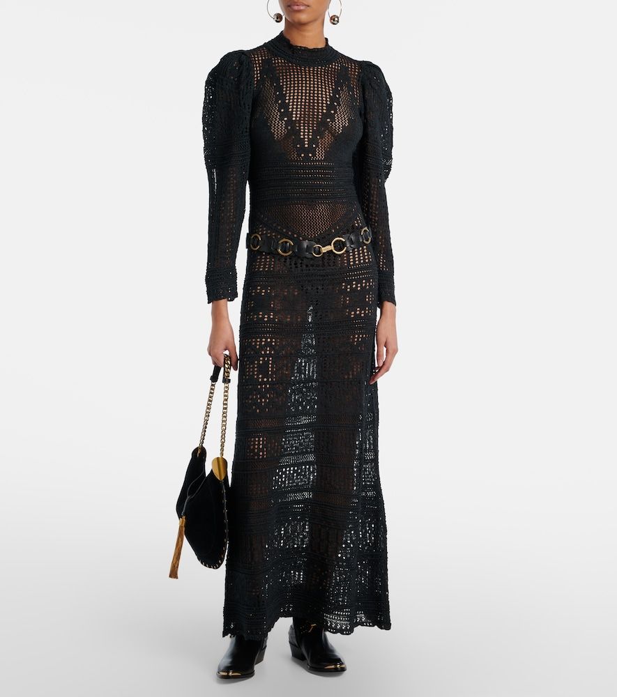 Vestido largo calado Dione - Isabel Marant - Modalova