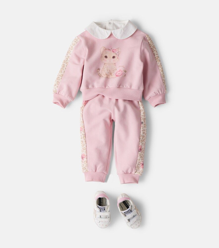 Bebé - set de sudadera y pantalones deportivos - Monnalisa - Modalova