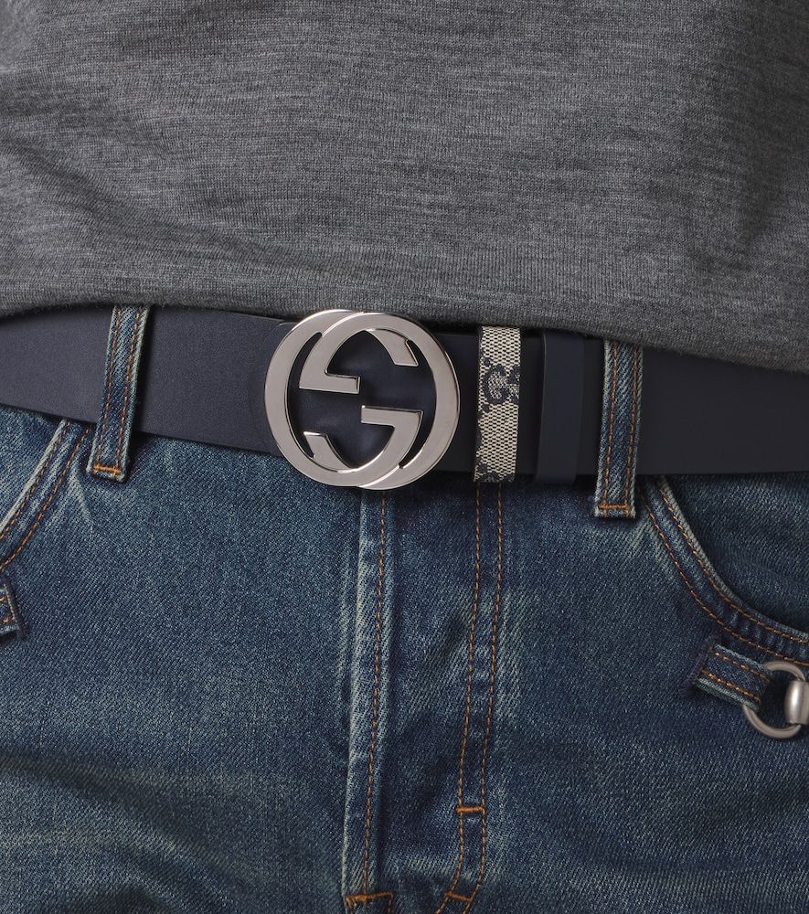 Wendbarer Gürtel aus GG Canvas - Gucci - Modalova