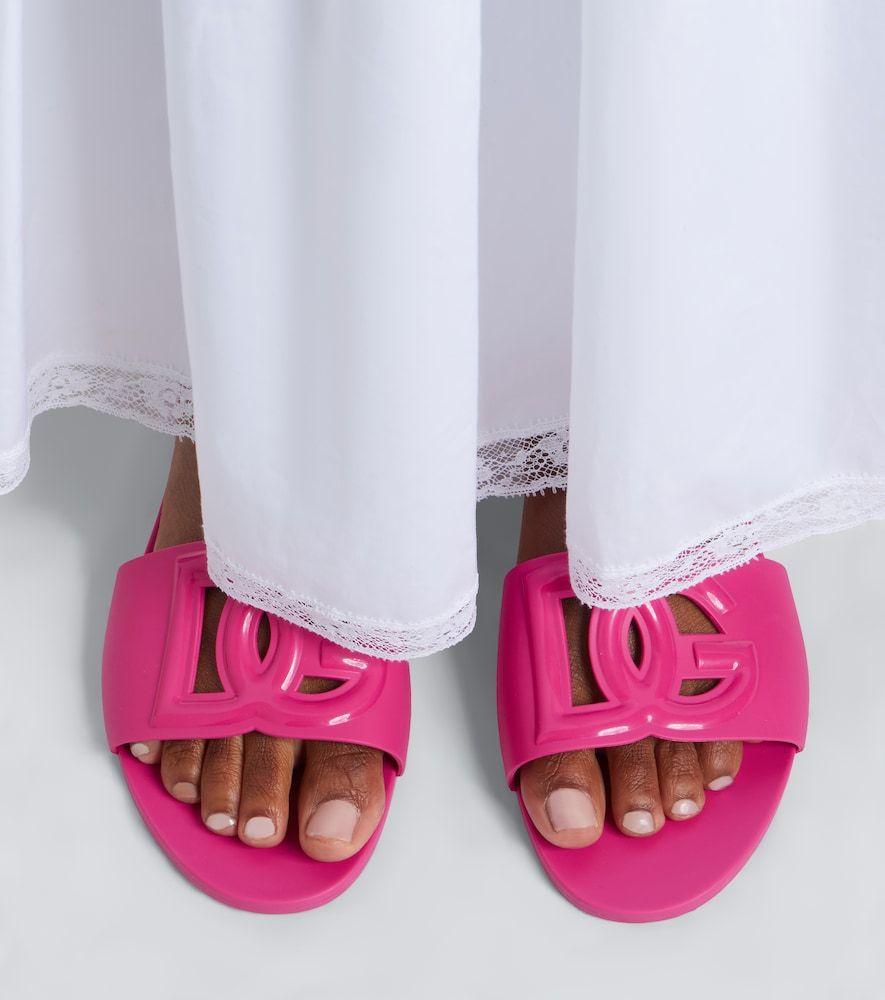 Dolce&Gabbana DG rubber slides - Dolce&Gabbana - Modalova