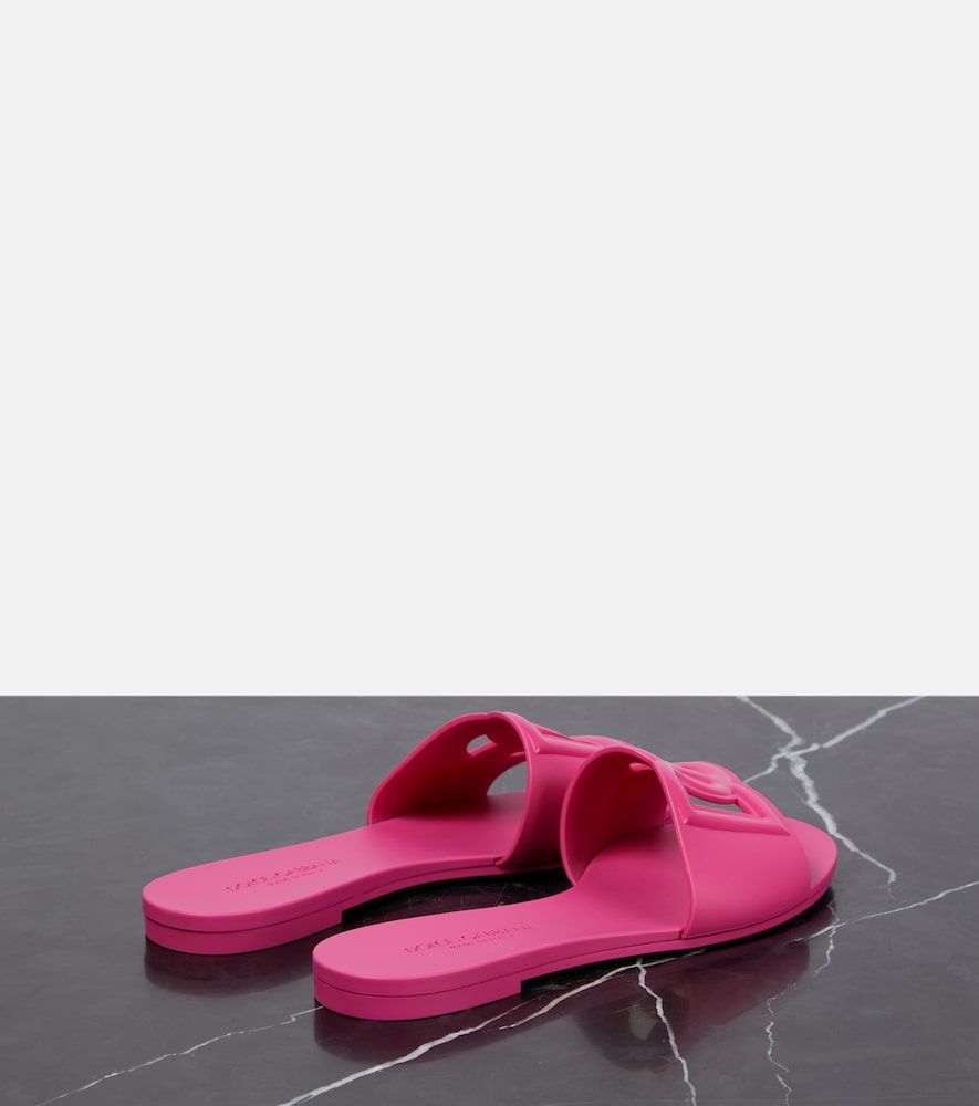 Dolce&Gabbana DG rubber slides - Dolce&Gabbana - Modalova