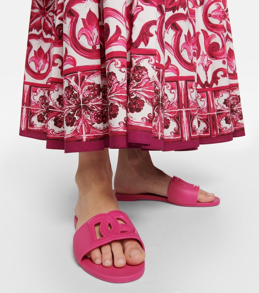 Dolce&Gabbana DG rubber slides - Dolce&Gabbana - Modalova