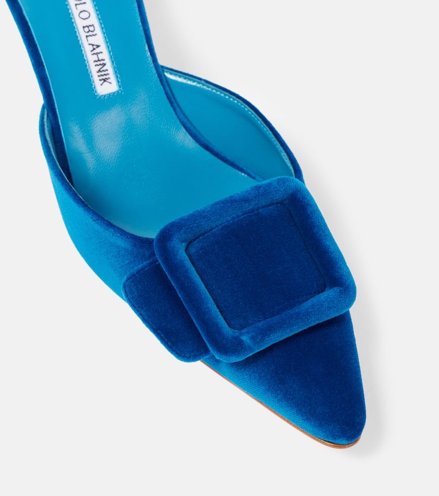 Mules Maysale 50 aus Samt - Manolo Blahnik - Modalova