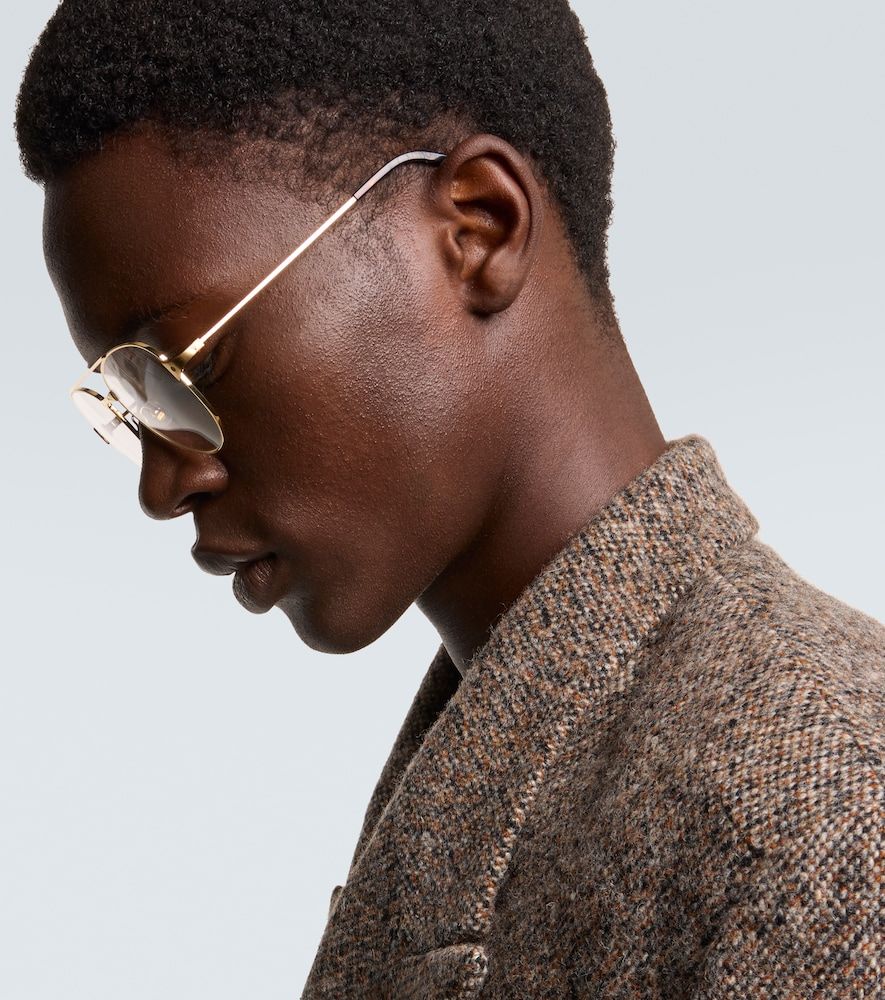 Aviator-Brille Santos De Cartier - Cartier Eyewear Collection - Modalova