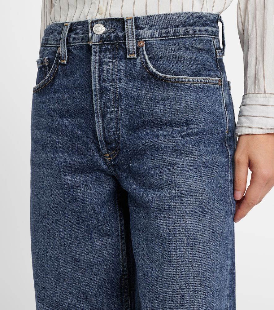 Cropped Mid-Rise Wide-Leg Jeans Arc - Agolde - Modalova